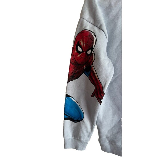 Marvel Boys Sweater Hulk Spiderman Captain America Size L 10/12 70% Cotton NWT - Picture 16 of 16